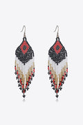 Beaded Dangle Earrings by Trendsi