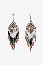 Beaded Dangle Earrings by Trendsi