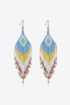 Beaded Dangle Earrings by Trendsi