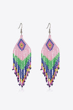Beaded Dangle Earrings by Trendsi